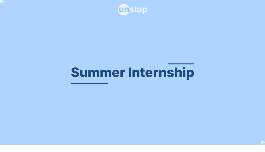 Summer Internship by Pregrad! // Unstop