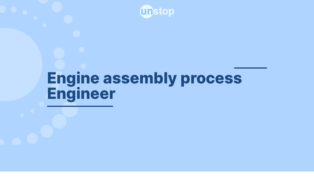 Engine assembly process Engineer by Maruti Suzuki India Limited! // Unstop