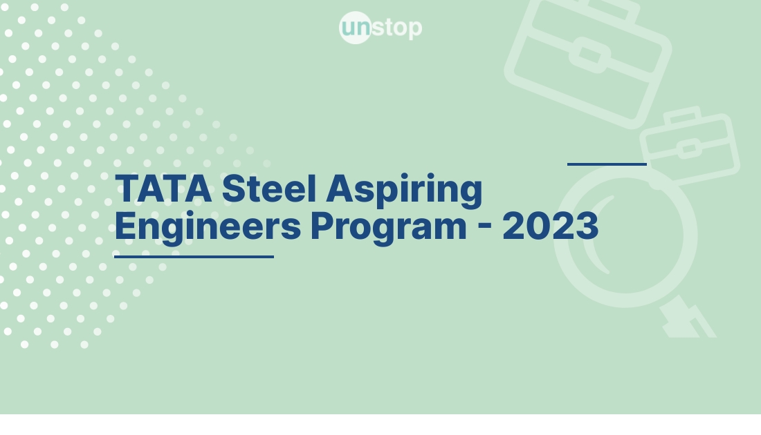 TATA Steel Spiring Engineers Program 2023 Notification Out, Trainee  Engineer Role, Salary 7 LPA