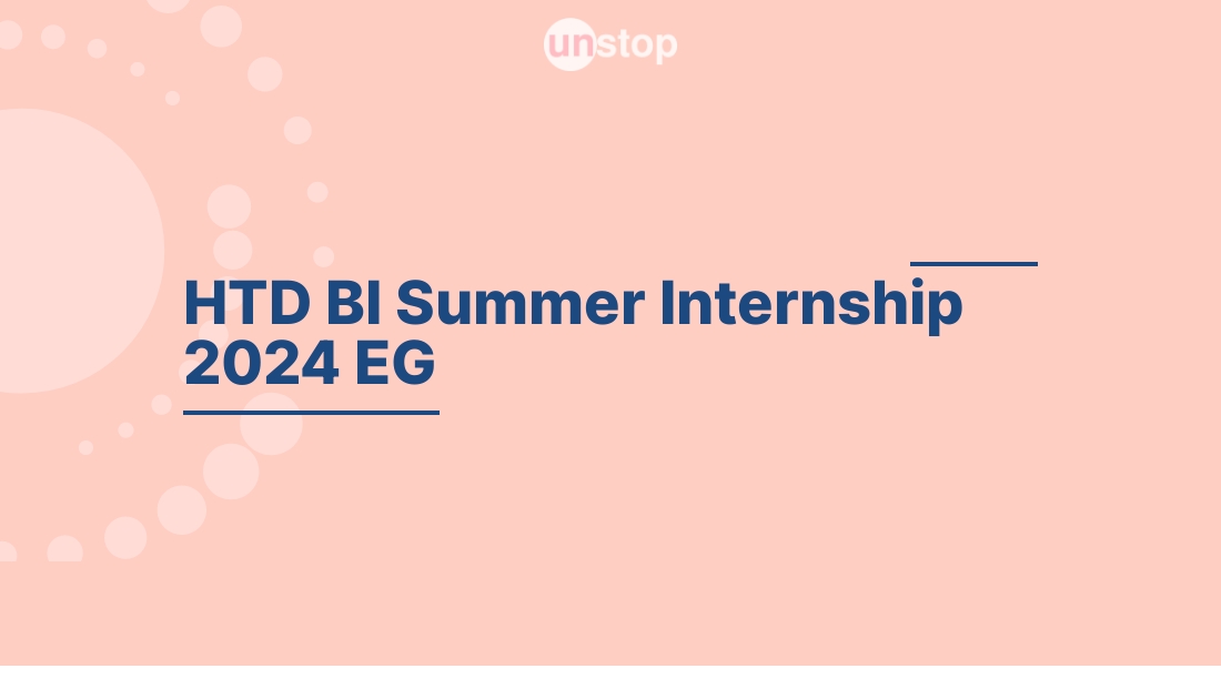 HTD BI Summer Intern 2024 EG by Barclays! // Unstop
