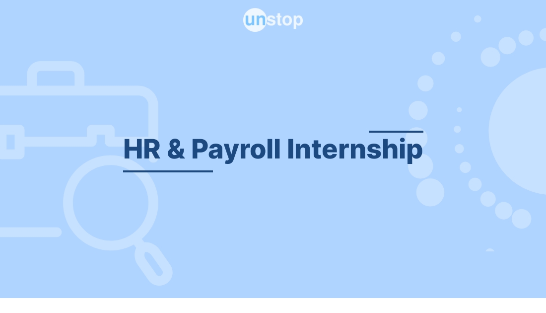 HR & Payroll Intern by TMF Group! // Unstop (formerly Dare2Compete)