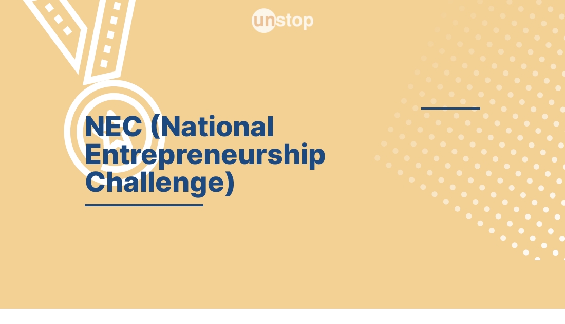 NEC (National Entrepreneurship Challenge) by ECell IIT Bombay! // Unstop