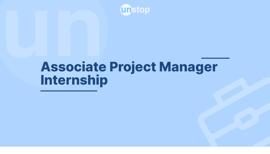 Associate Project Manager by Microsoft Unstop