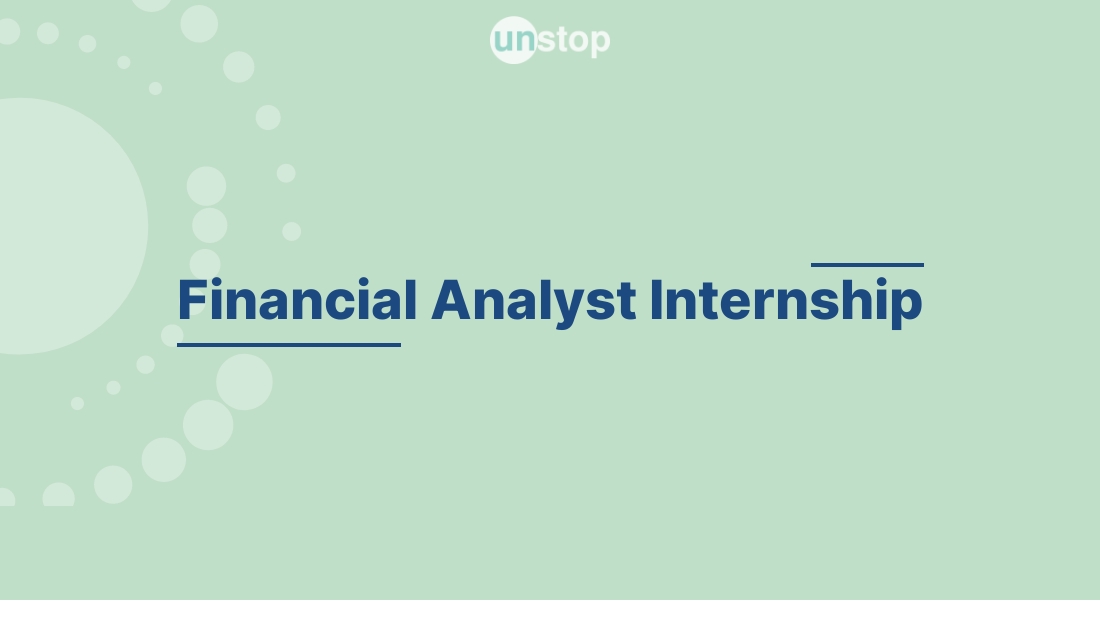 Financial Analyst Intern by ACCA Career! // Unstop