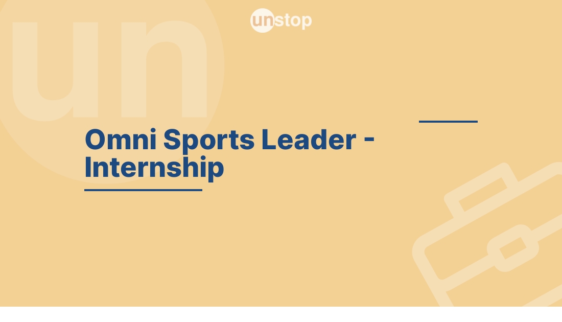 Decathlon Omni Sport Leader Internship Program 2023:Apply Now