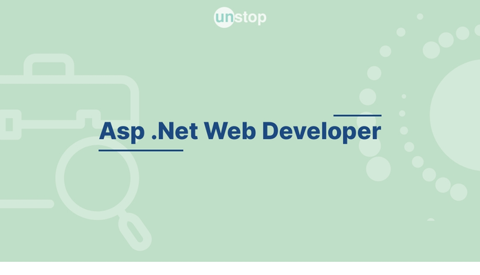 Asp .Net Web Developer by 7techies.. Pvt Ltd! // Unstop (formerly ...