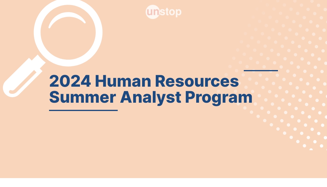 2024 Human Resources Summer Analyst Program (Mumbai/Bangalore) by