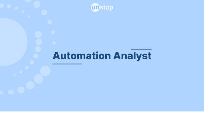 Automation Analyst by Ericsson! // Unstop (formerly Dare2Compete)