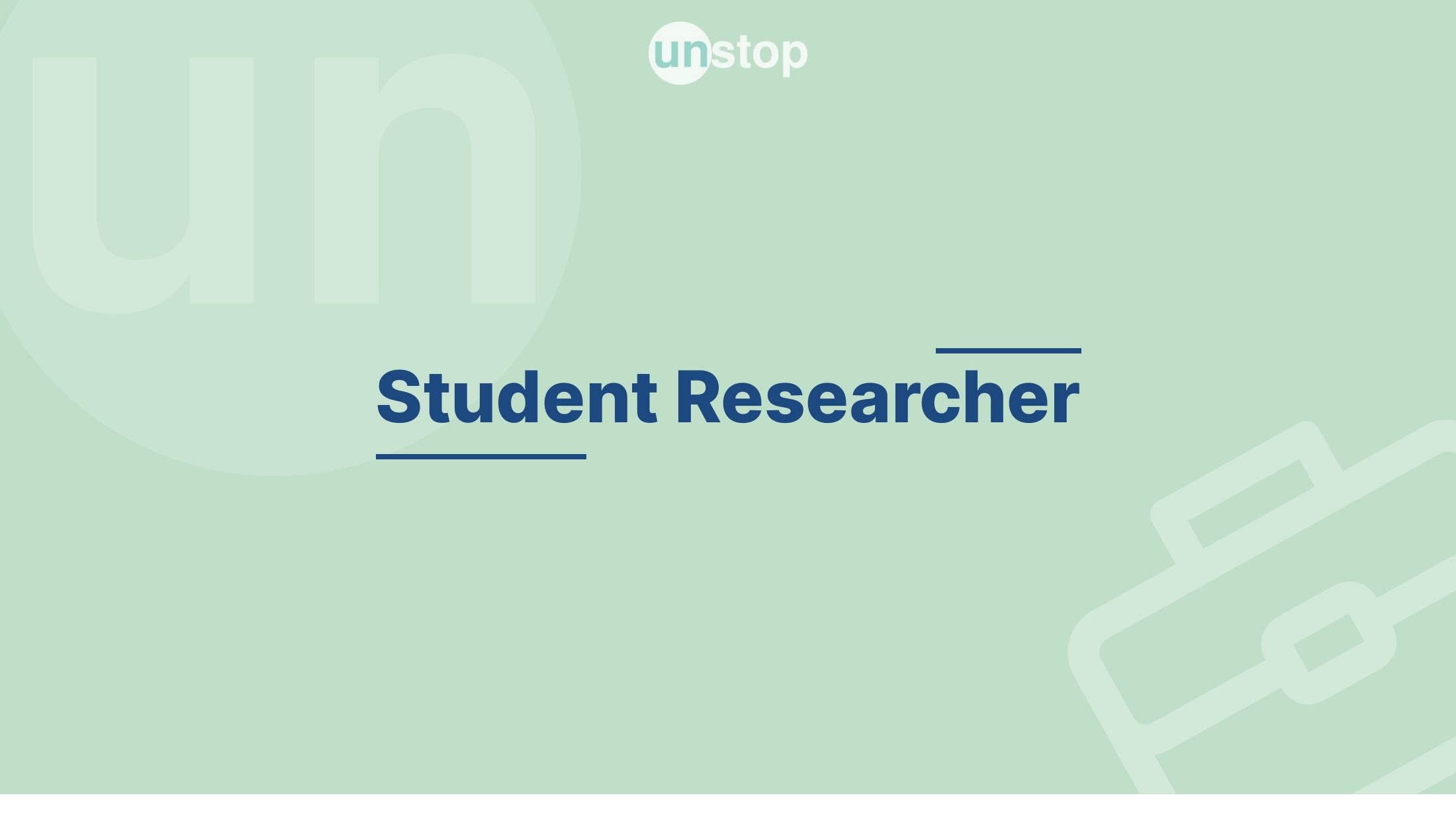 Student Researcher, 2024 by Google! // Unstop (formerly
