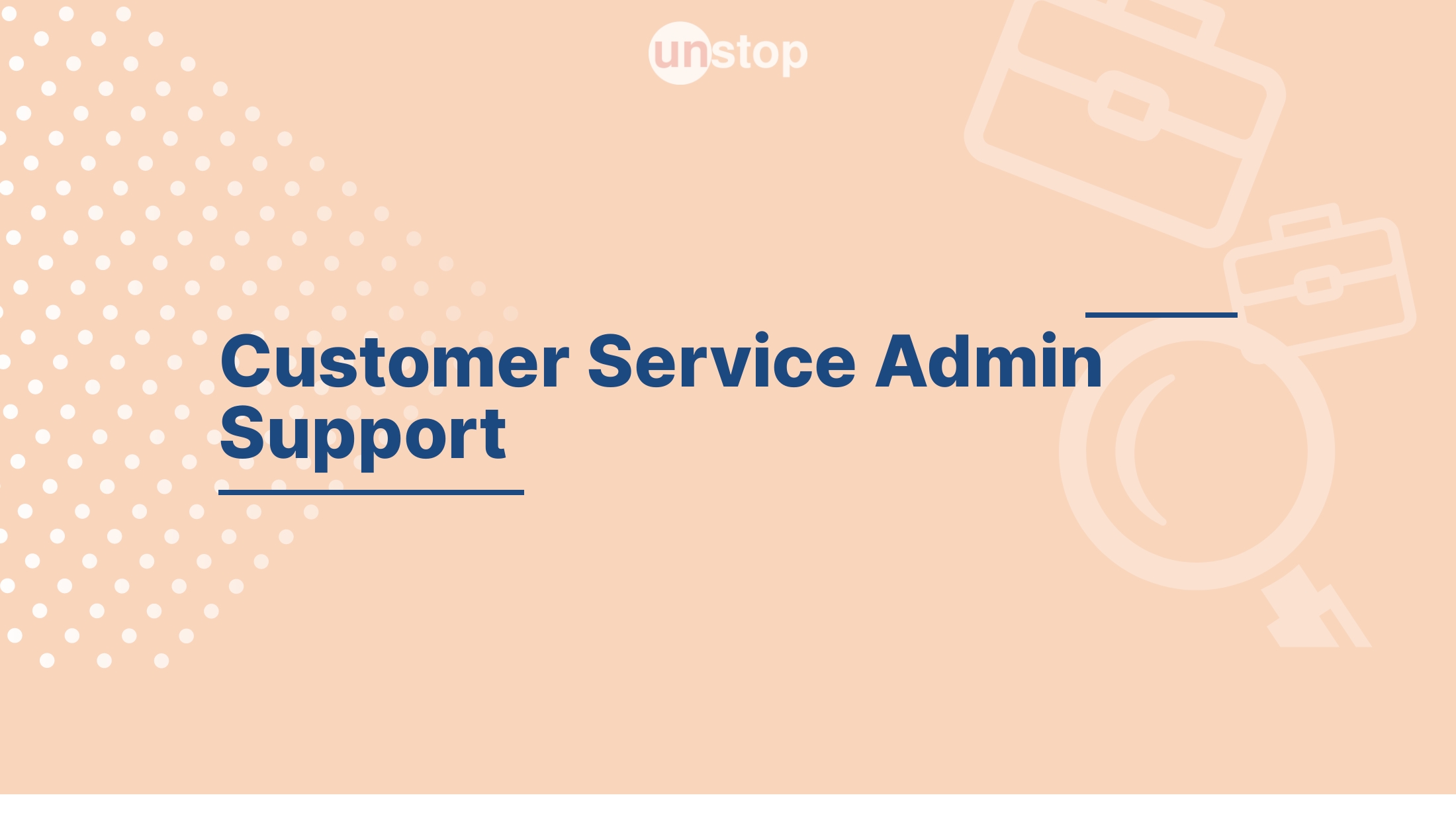 Customer Service Admin Support by Oracle! // Unstop
