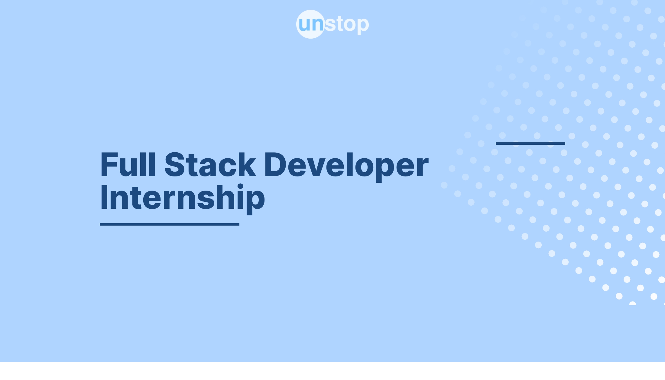 Full Stack Developer(MERN) INTERNSHIP By Mindful Gurukul! // Unstop