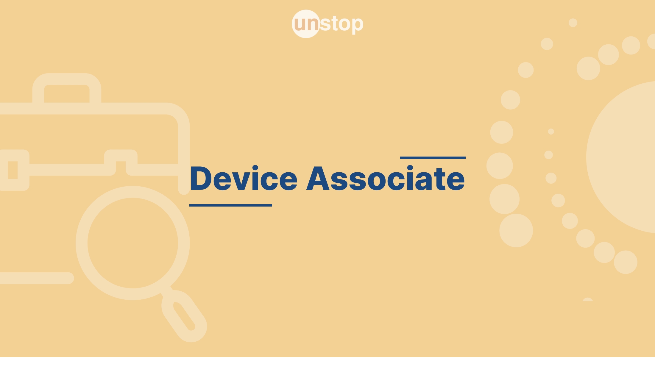 Device Associate by Amazon! // Unstop (formerly
