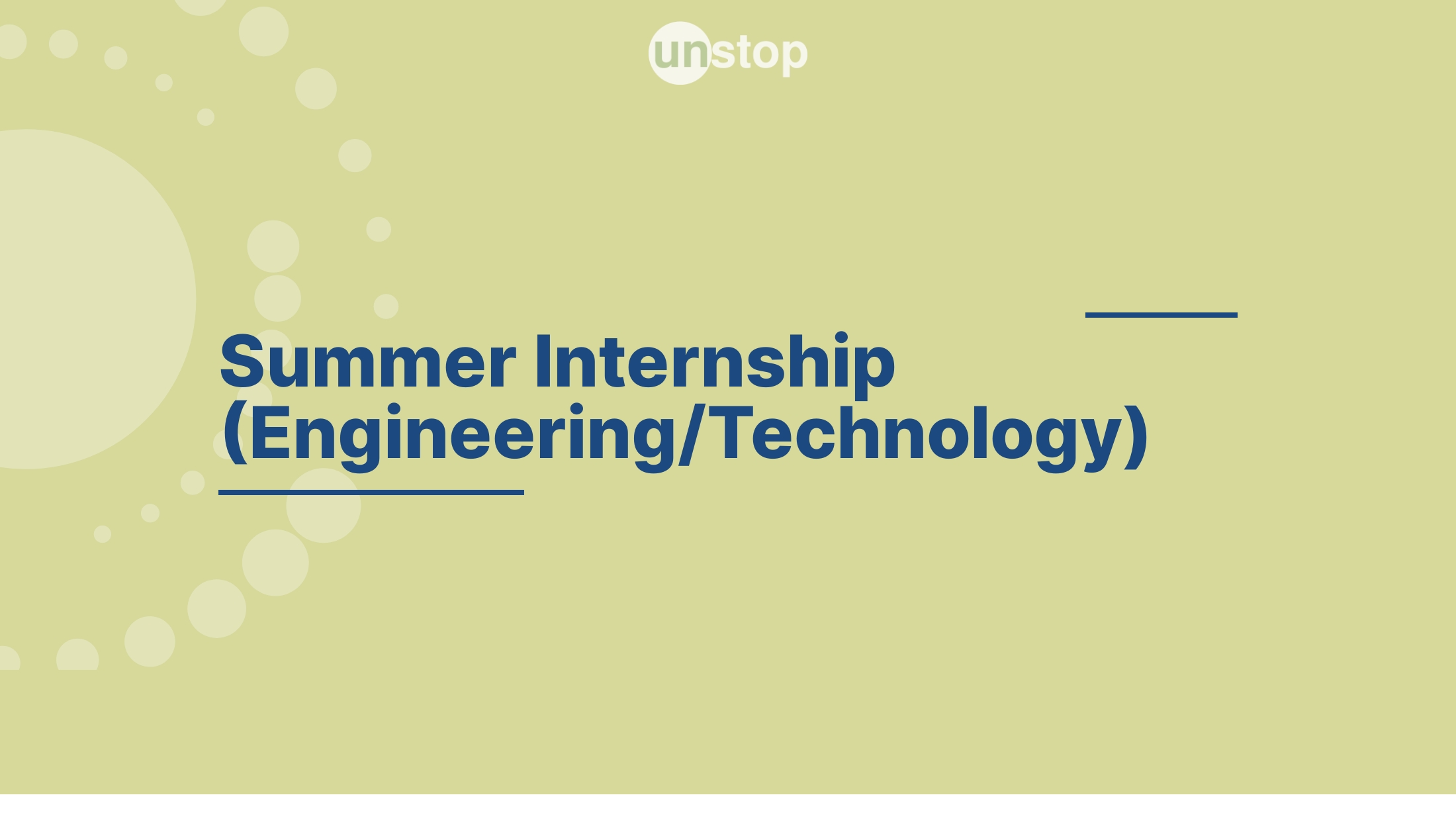 Summer Internship (Engineering/Technology) by Baker Hughes! // Unstop