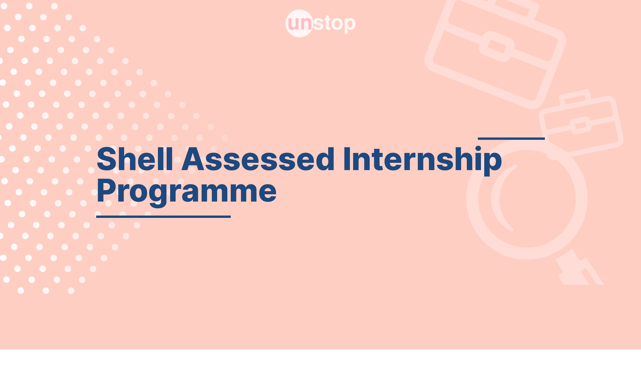 Shell Assessed Internship Programme by Shell Global! // Unstop
