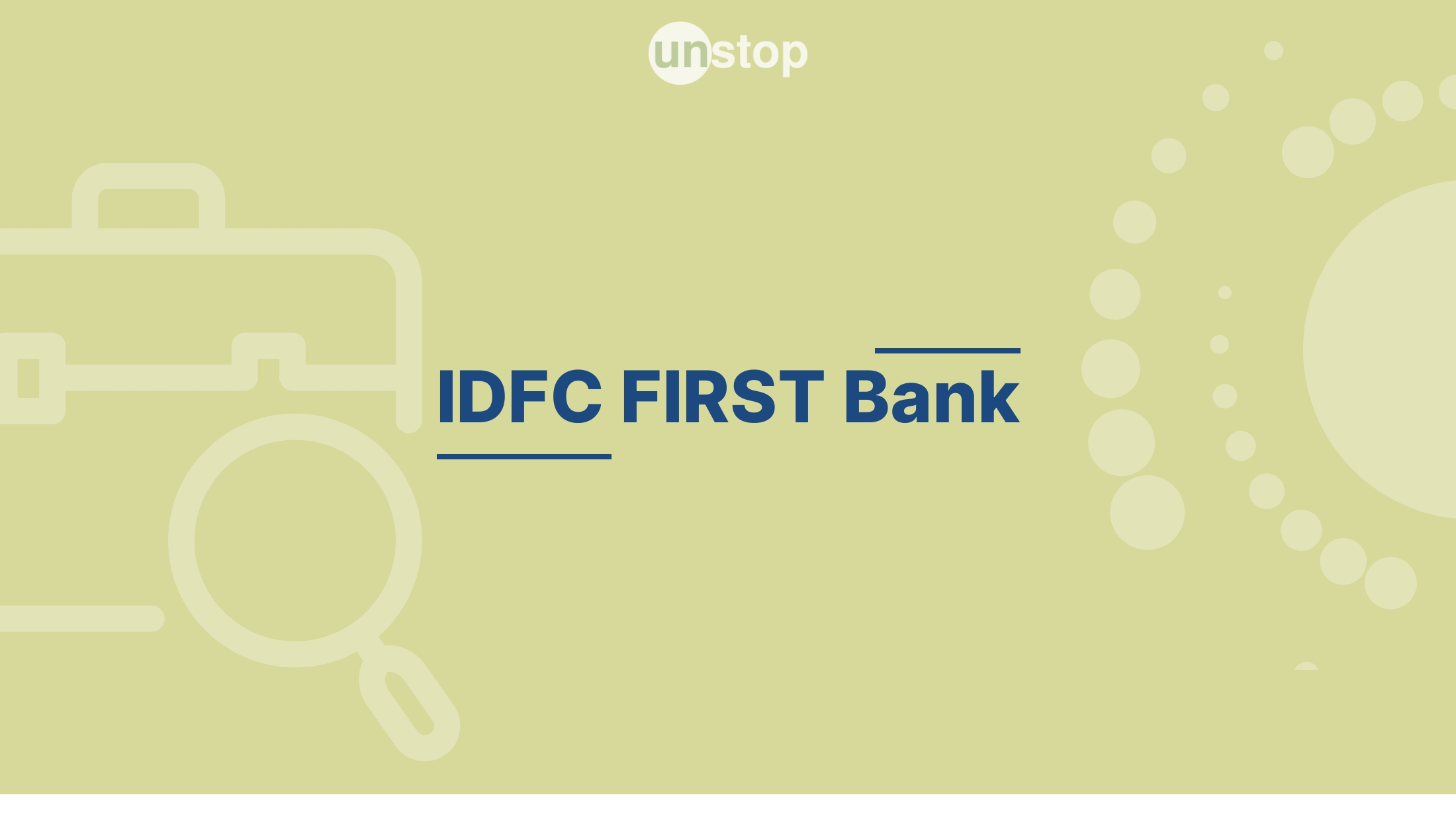 IDFC FIRST Bank on X: 