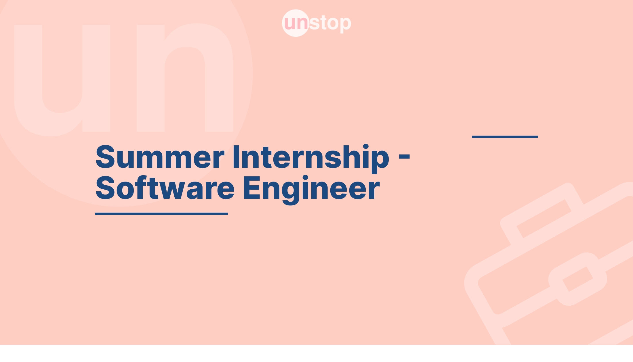 Summer Internship Software Engineer (MI & Ratings) by S&P Global Inc