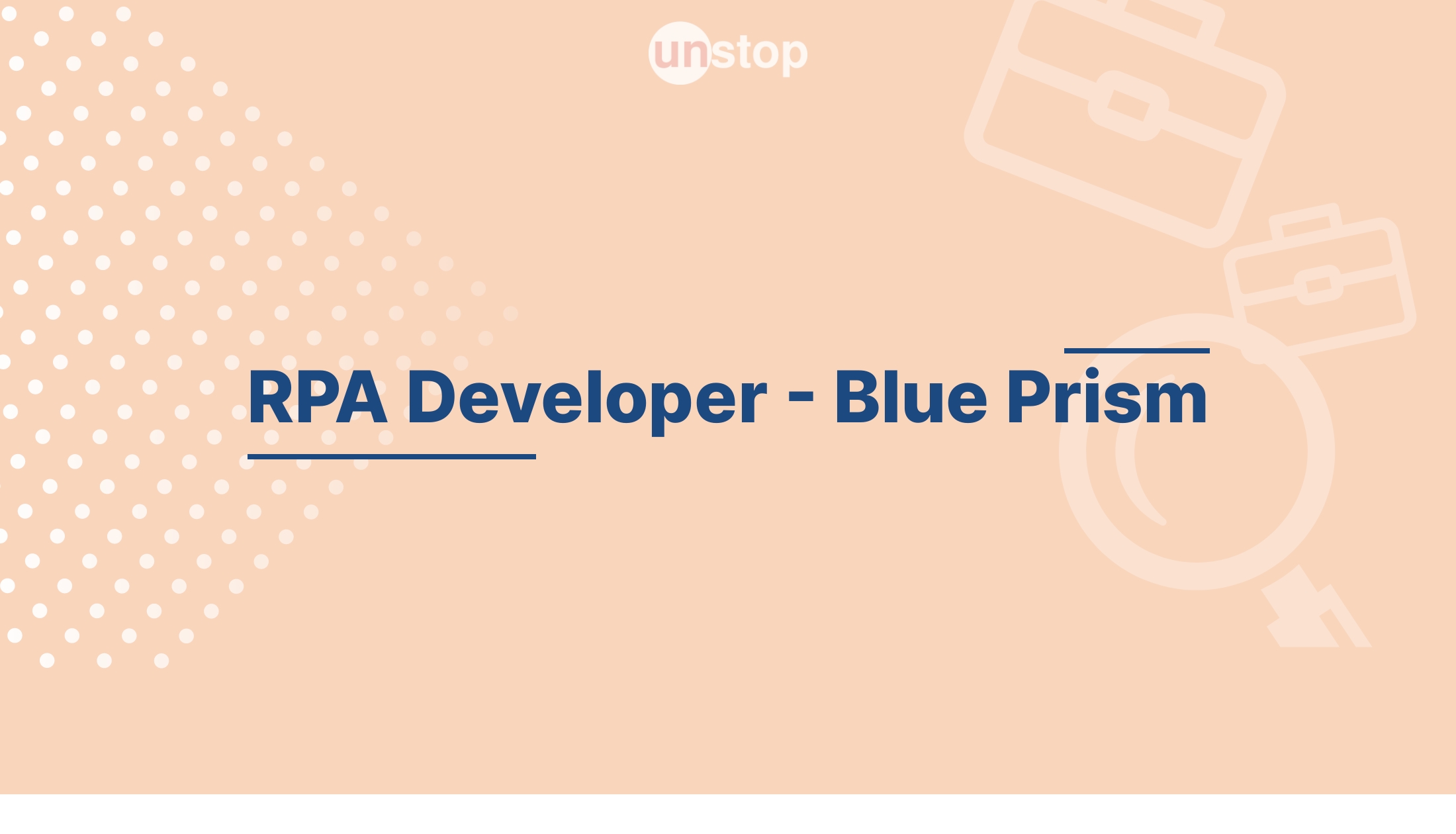 Blue prism hot sale rpa developer