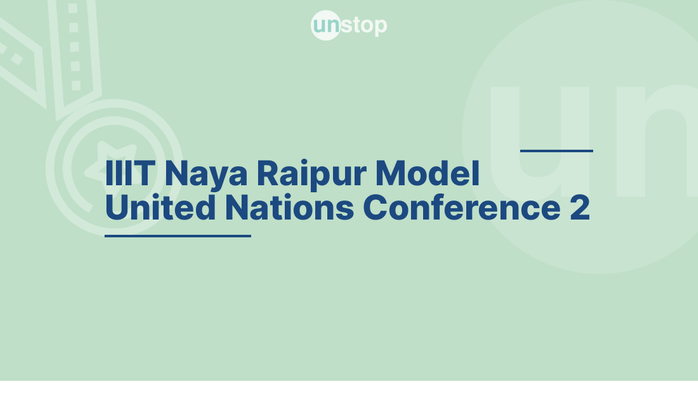 IIIT Naya Raipur Model United Nations Conference 2024 by International