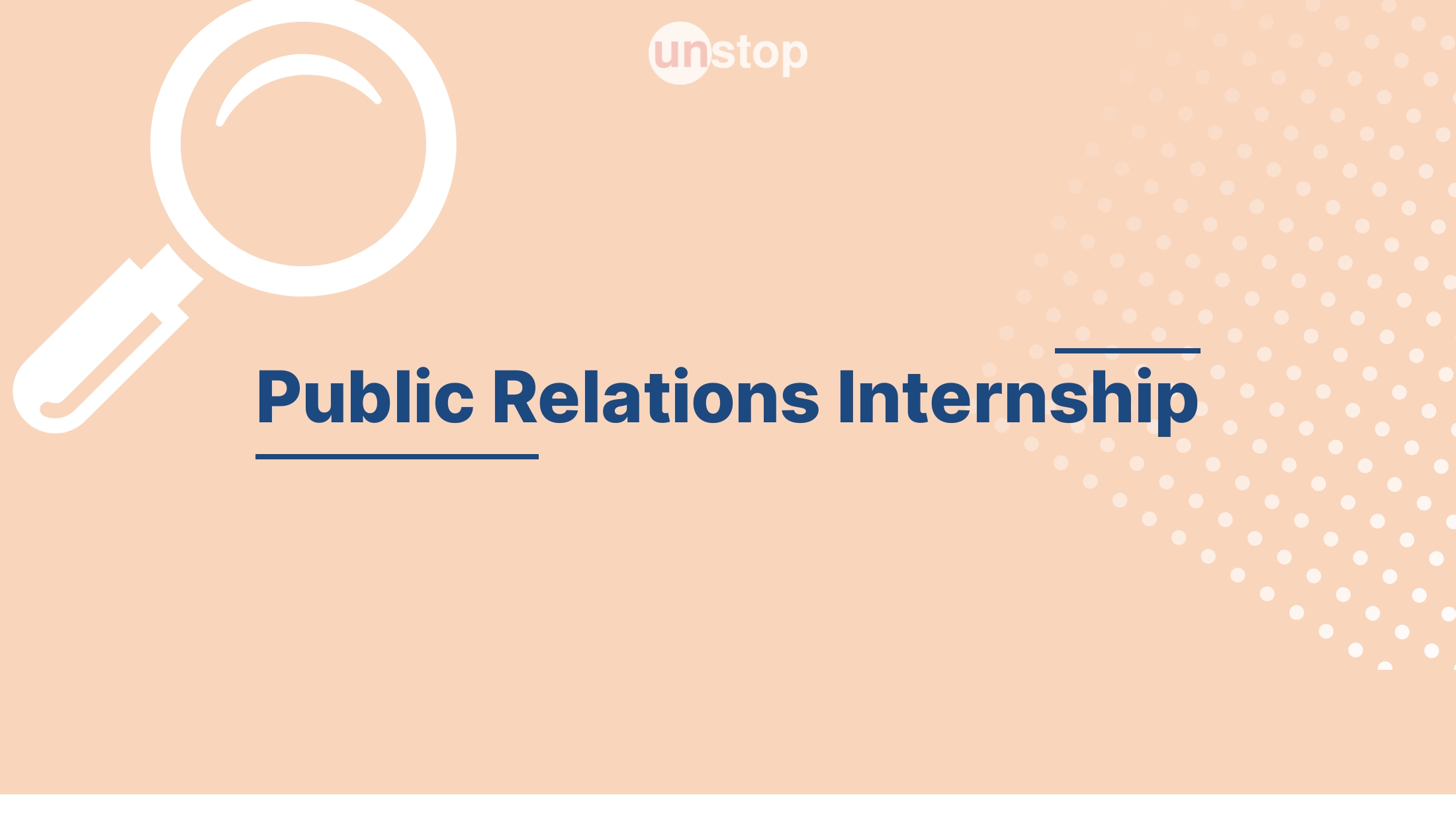 Public relations internship by To-Let Globe! // Unstop 