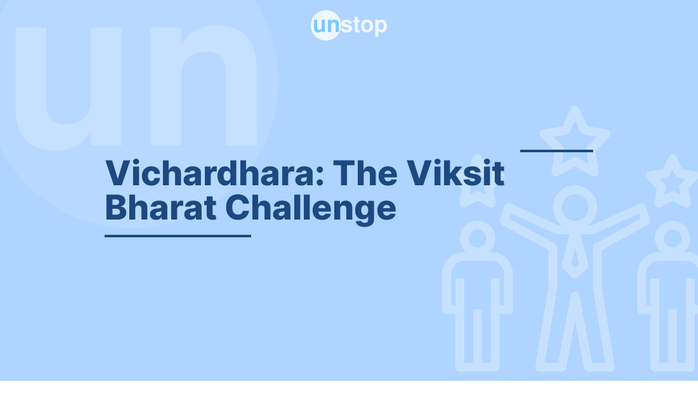 Participate in the Vichardhara: The Viksit Bharat Challenge before 20 Apr 24, 04:30 PM CUT
