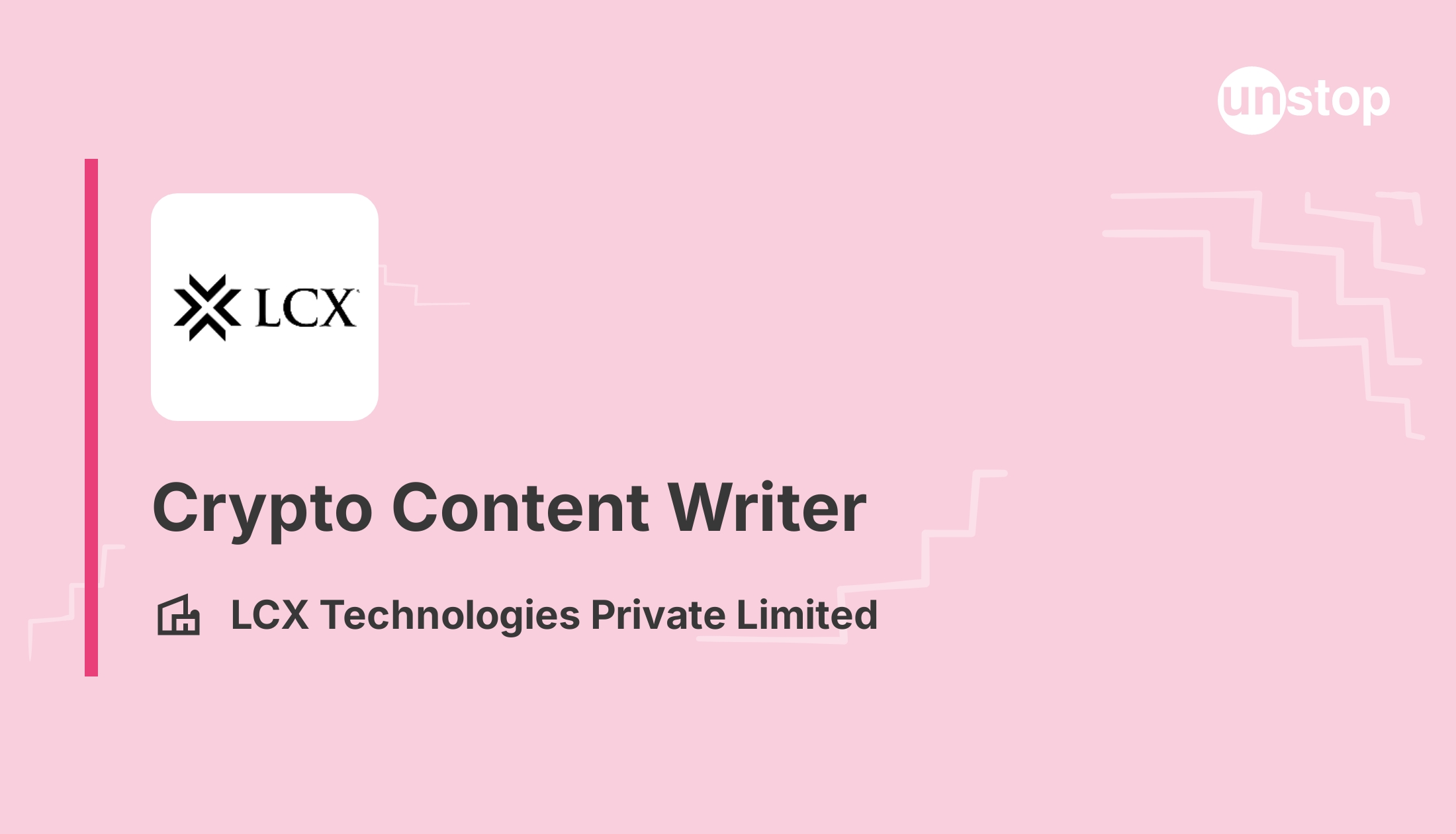 Crypto Content Writer - LCX Technologies Private Limited - Gurgaon |  1437184 // Unstop