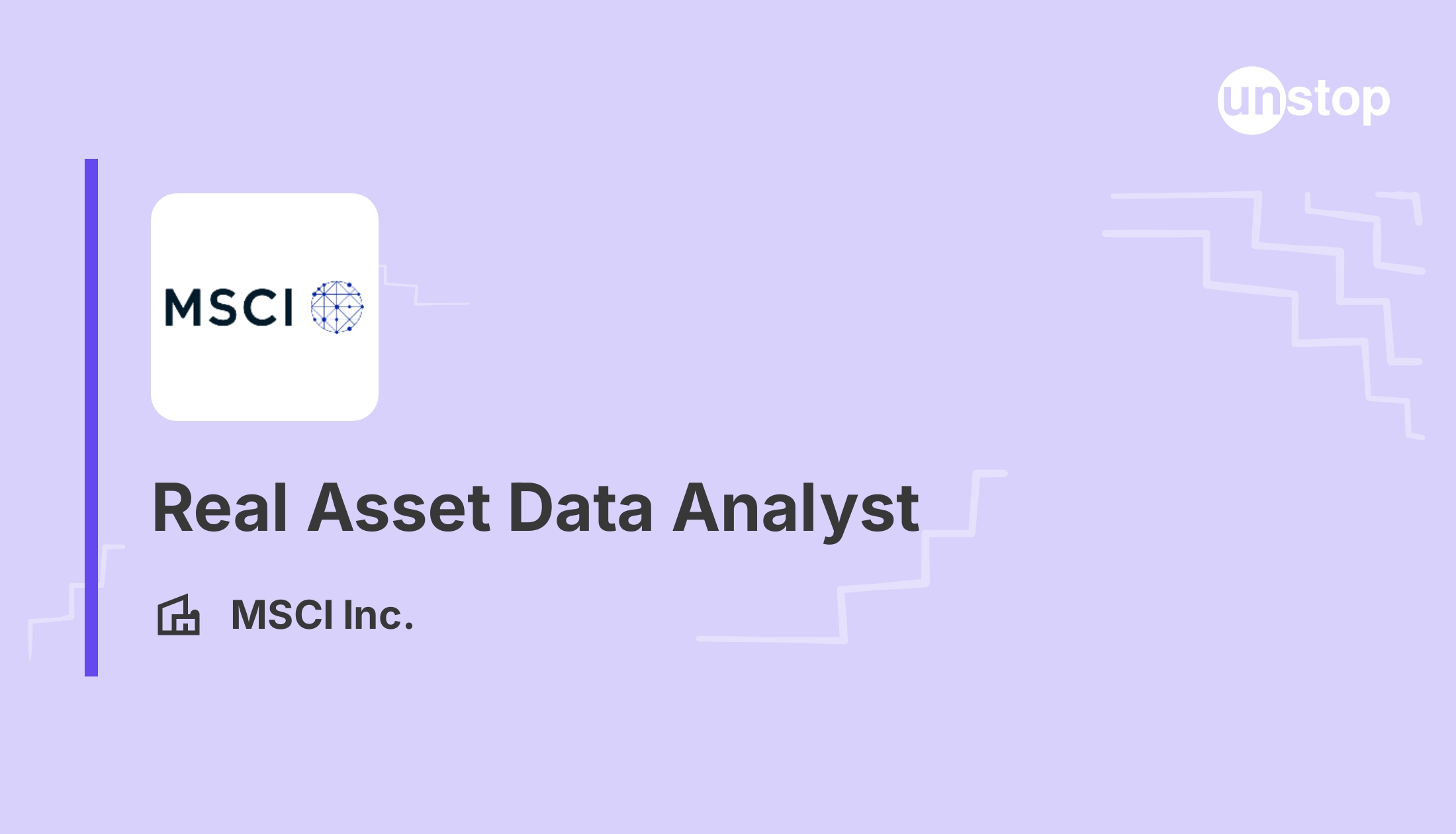 Real Asset Data Analyst - MSCI Inc. - Mumbai | 1467619 // Unstop