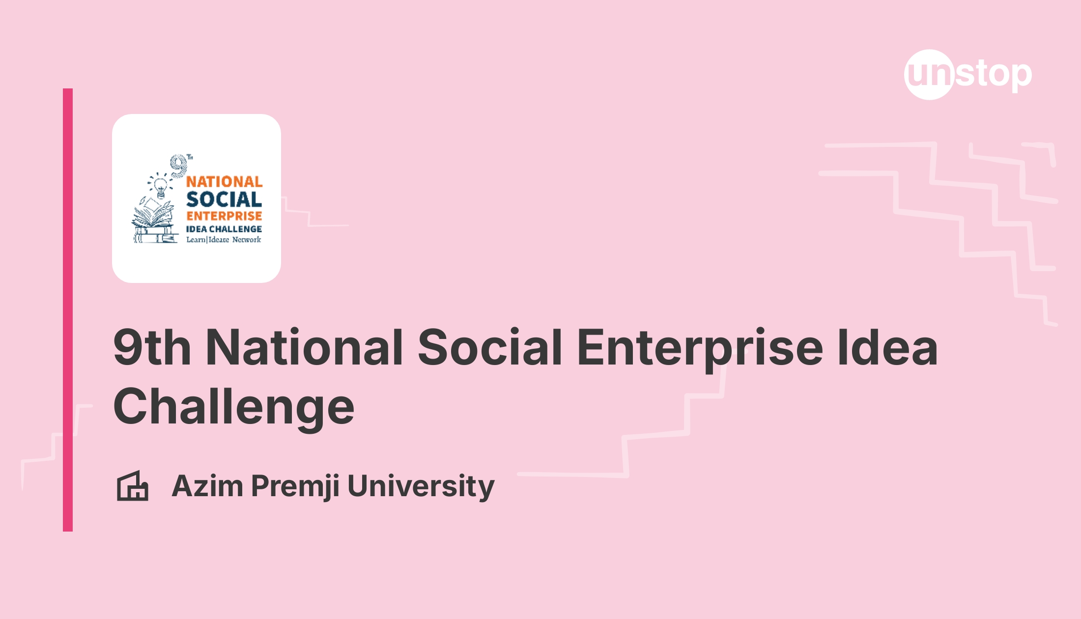 9th National Social Enterprise Idea Challenge - 2025