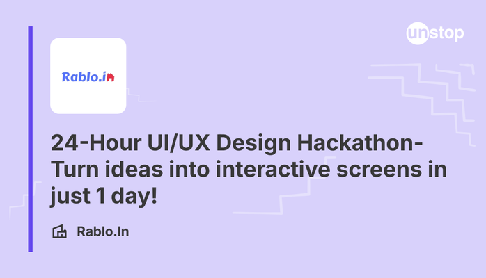 Hackathon Ui Design Unstop - Competitions, Quizzes, Hackathons, Scholarships and ...