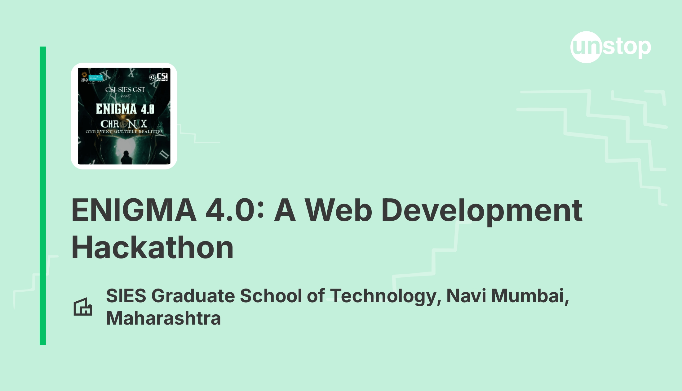 ENIGMA 4.0: A web development hackathon - 2025