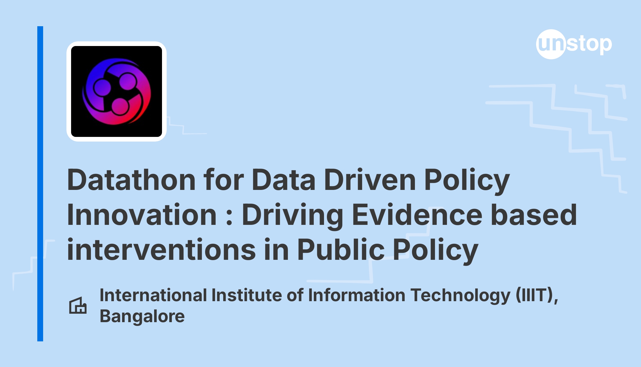 Datathon for Data Driven Policy Innovation : Driving Evidence based ...