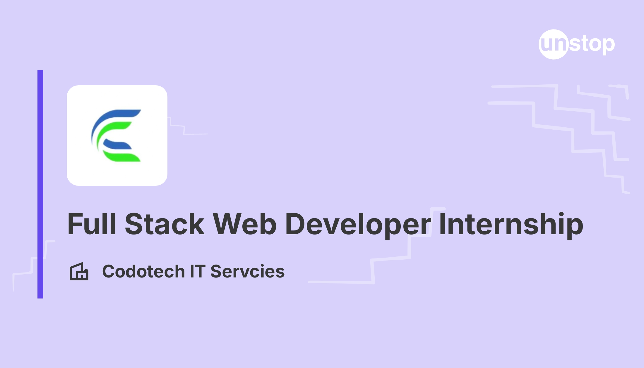 Full Stack Web Developer - CODOTECH IT Servcies