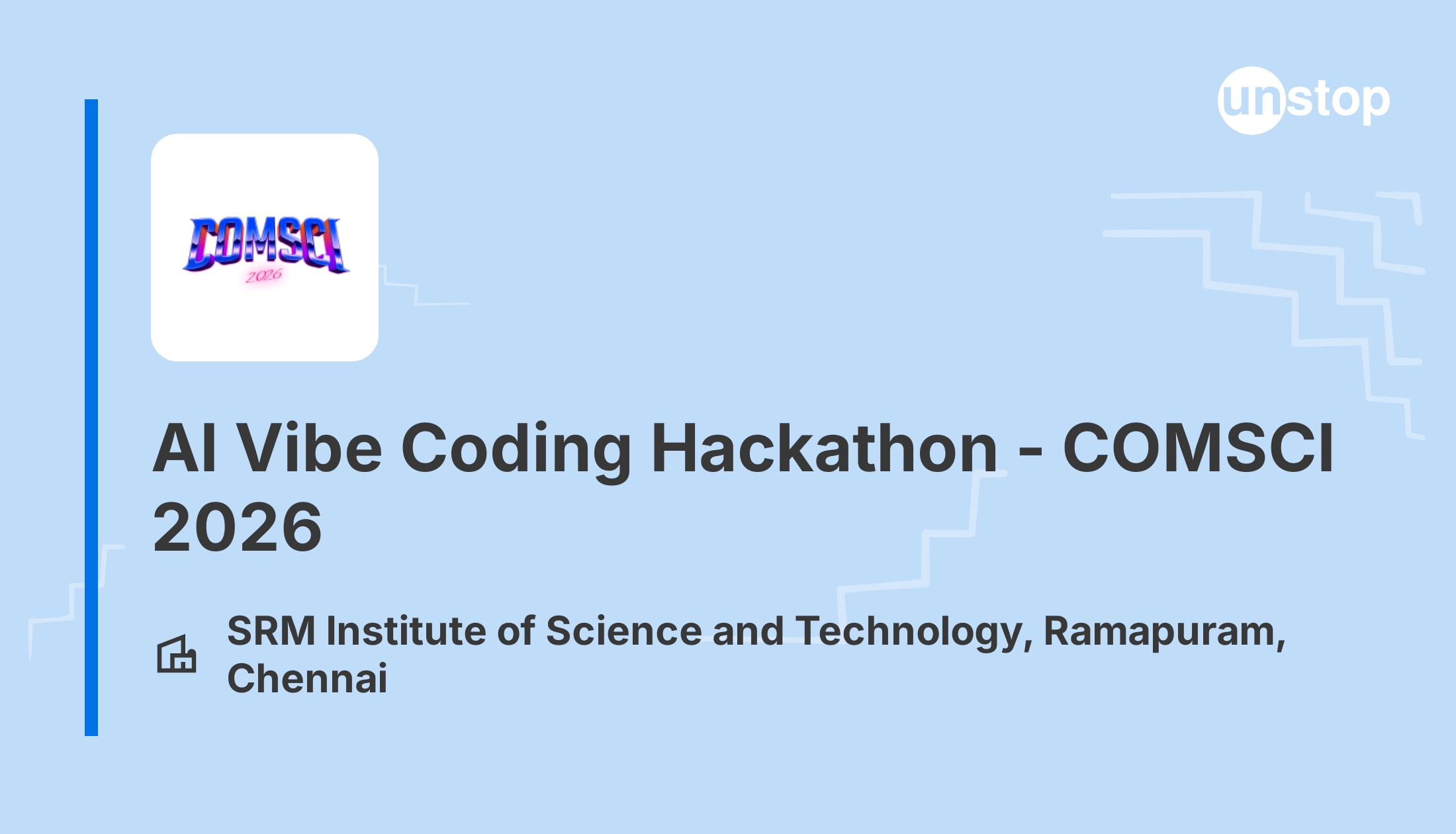 AI Vibe Coding Hackathon - COMSCI 2026 - 2026