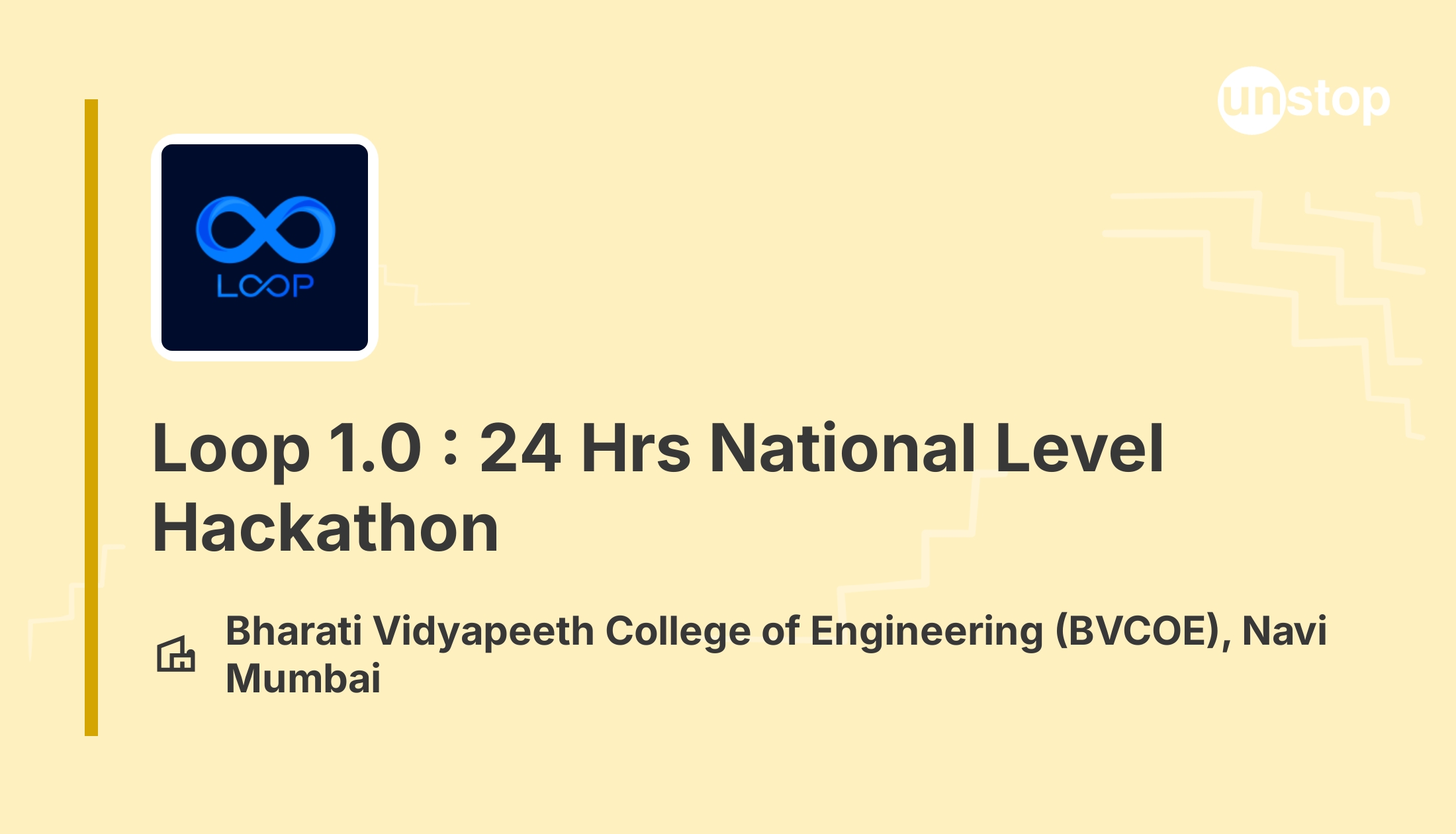 Loop 1.0, 24 hr National Level Hackathon - 2026