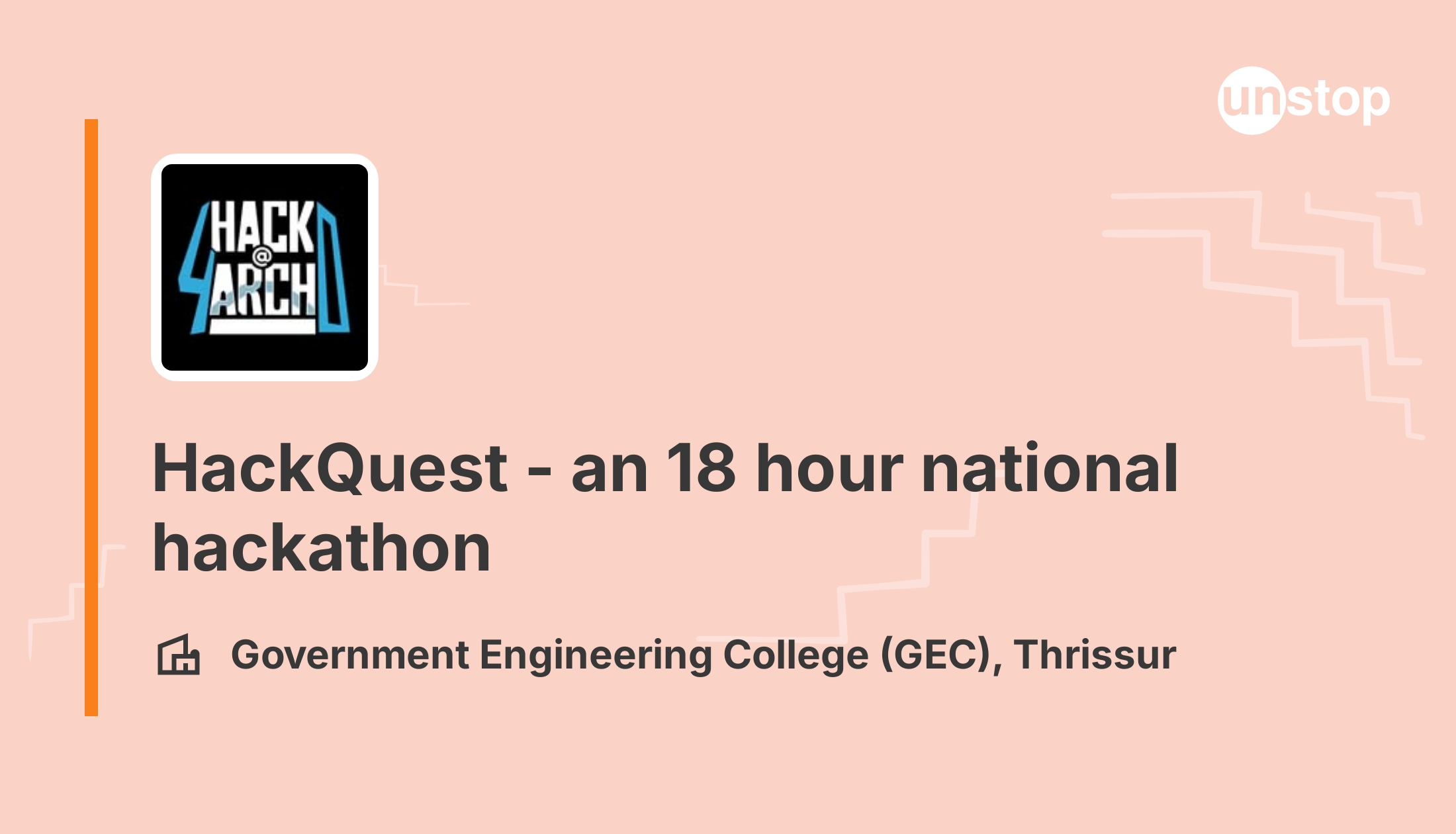 HackQuest - an 18 hour national hackathon - 2026
