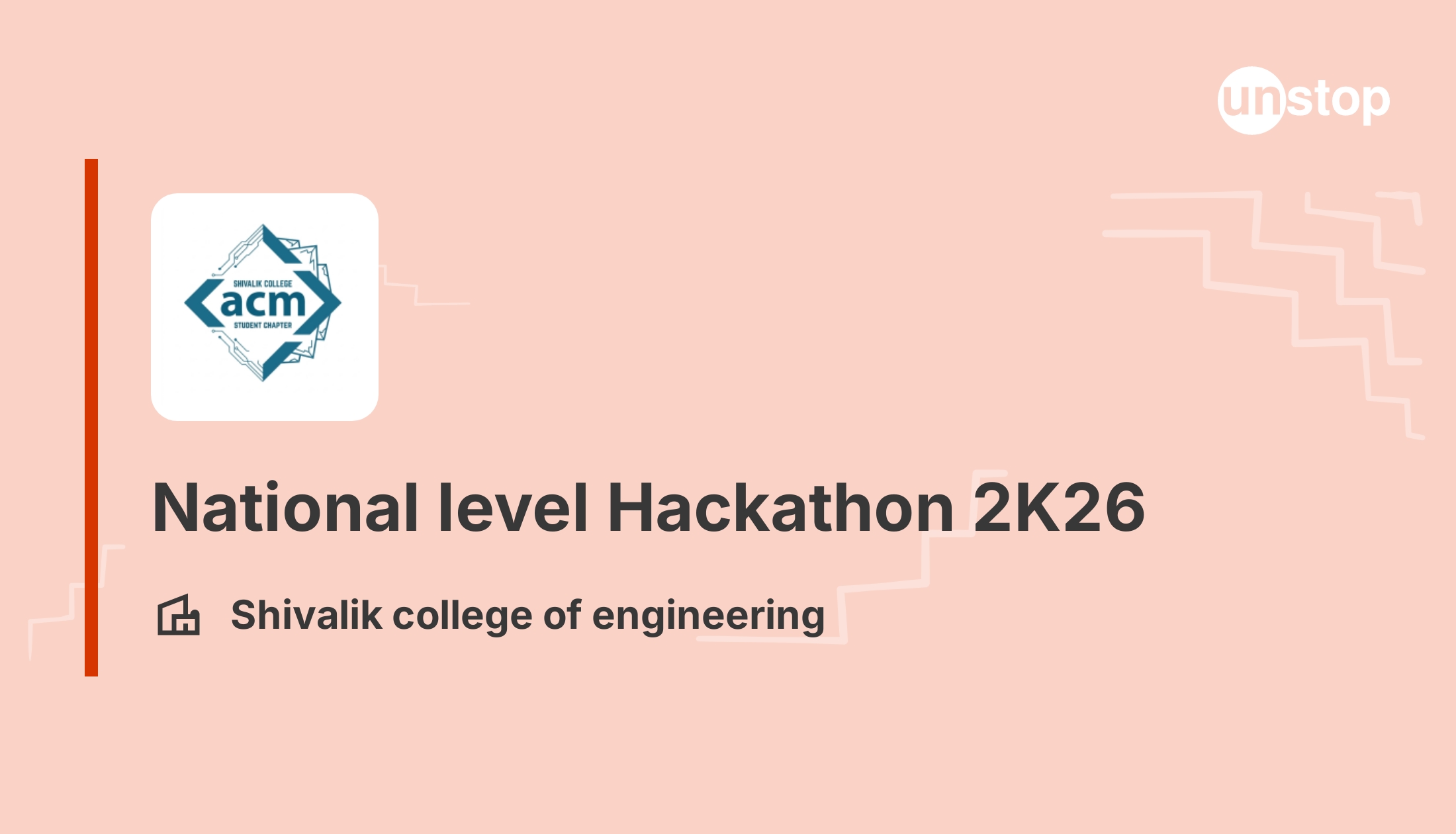 National level Hackathon 2K26 - 2026