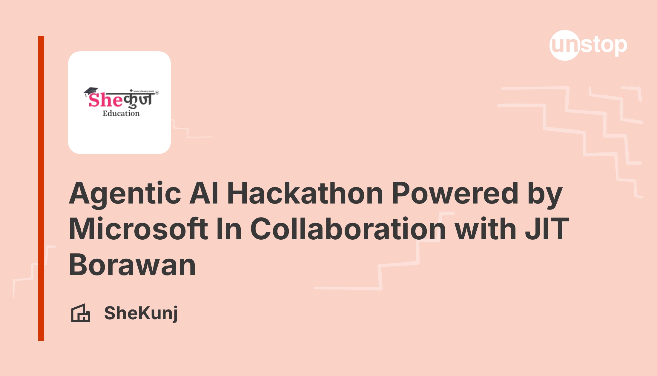Shekunj Presents Agentic AI Hackathon Powered by Microsoft In ...