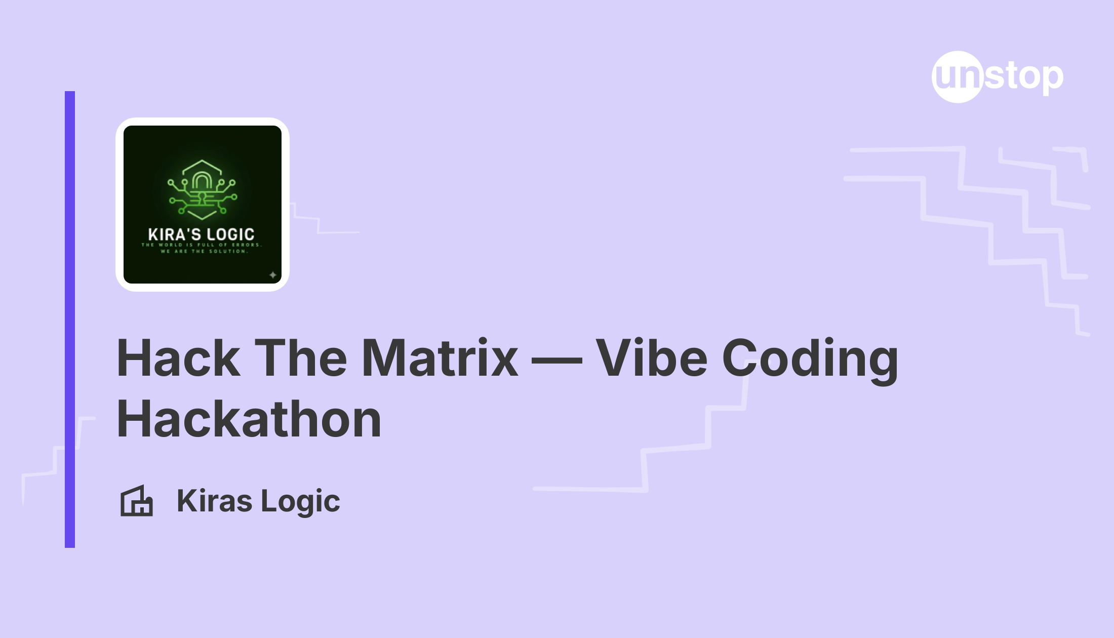 Hack The Matrix — Vibe Coding Hackathon - 2026
