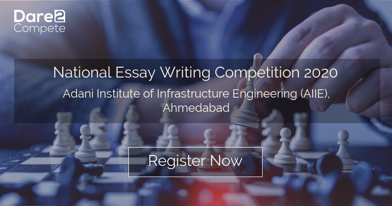 National Essay Writing Competition 2020 By Adani Institute Of