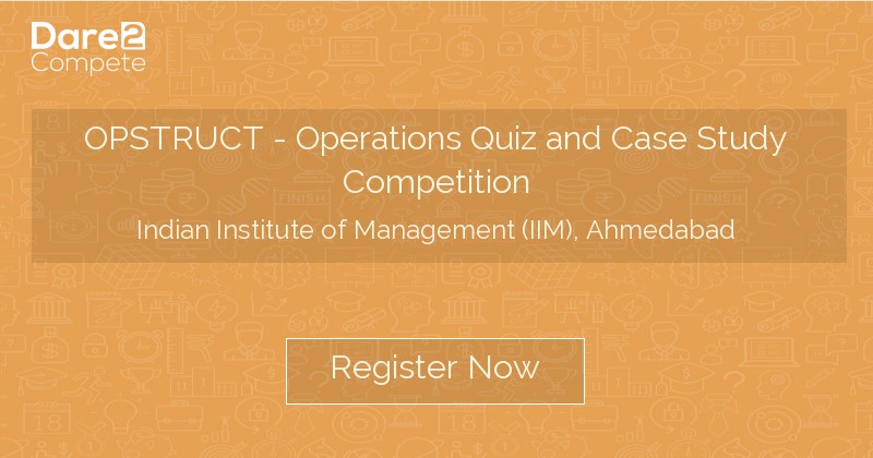 iim ahmedabad case study competition