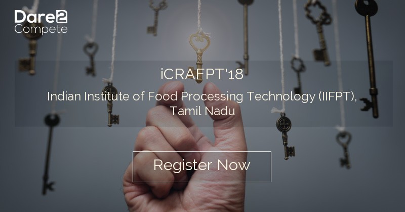 icrafpt-18-by-indian-institute-of-food-processing-technology-iifpt