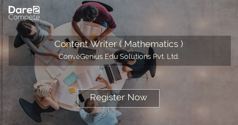 Content writer mathematics