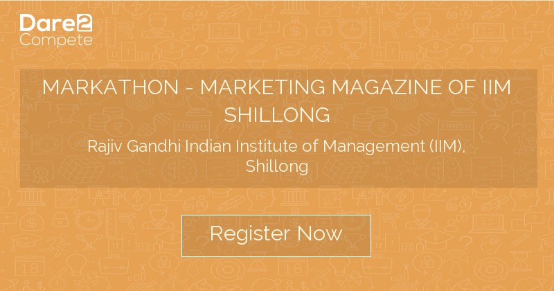 MARKATHON - MARKETING MAGAZINE OF IIM SHILLONG by Indian Institute of