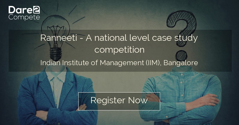 iim bangalore case study competition