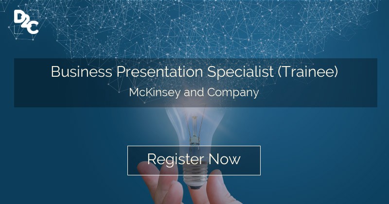 business presentation specialist mckinsey quora