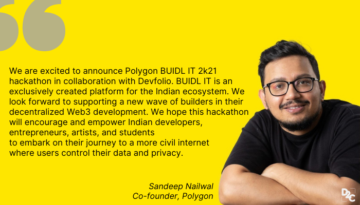 Polygon BUIDL IT 2k21 hackathon