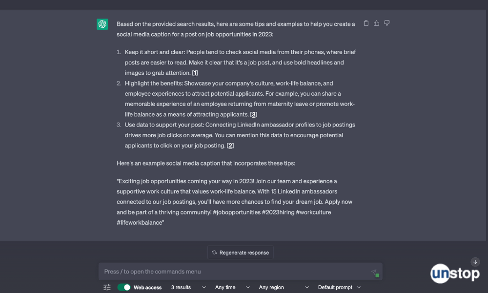 ChatGPT for content writers - generating ideas