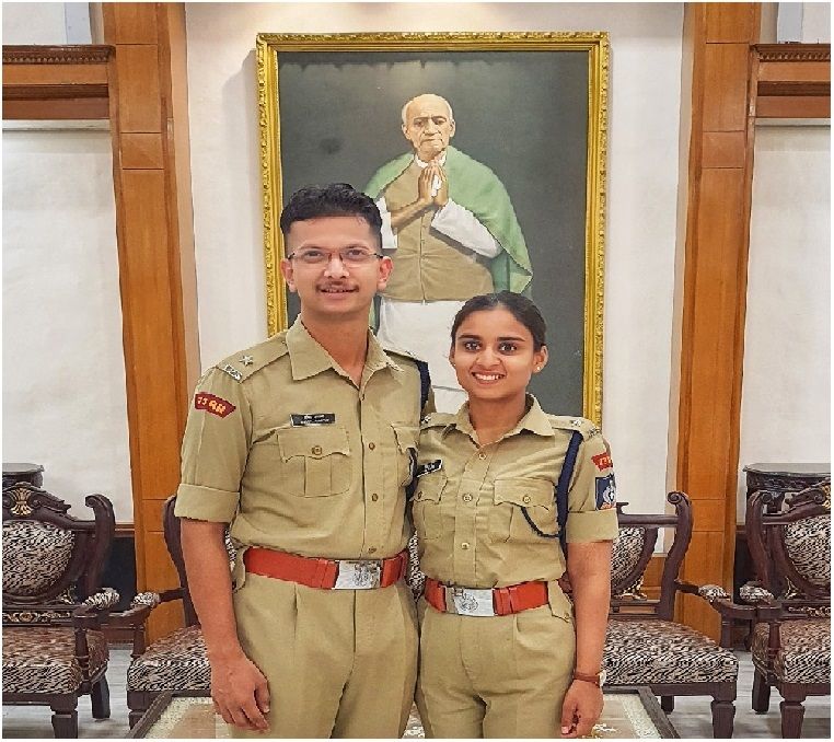 Pooja Gupta IAS Husband IPS