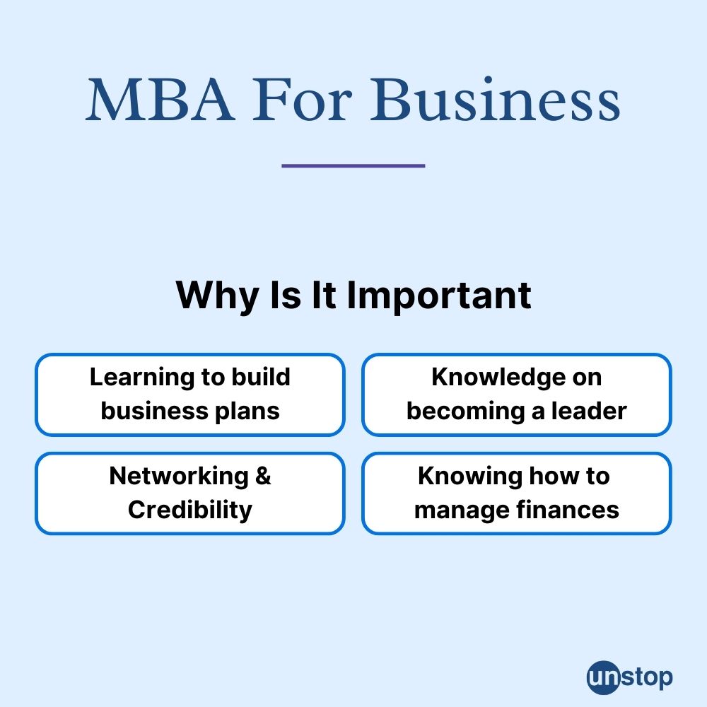 MBA for business