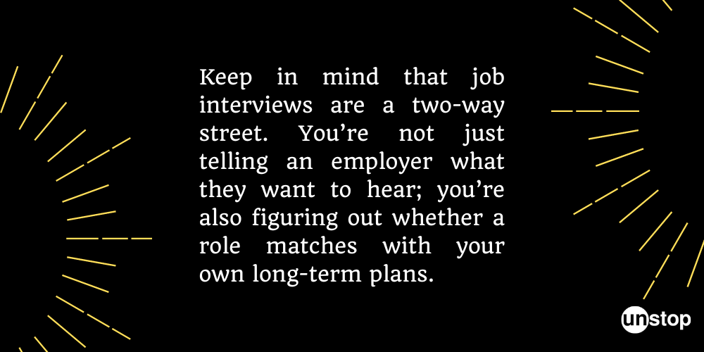 Where do you see yourself in 5 years? 