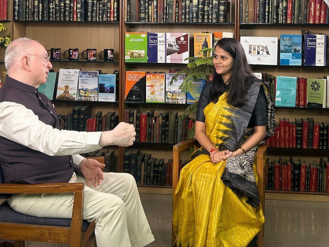 IAS Ishita Kishore in conversation with her mentor